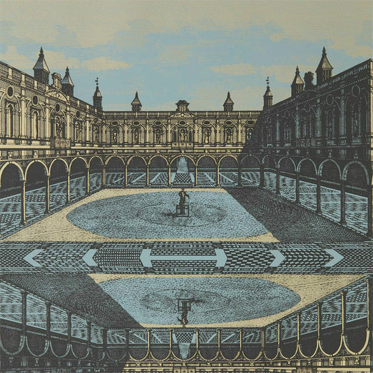 Royal Exchange Wallpaper by Zoffany