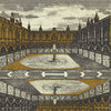Royal Exchange Wallpaper by Zoffany