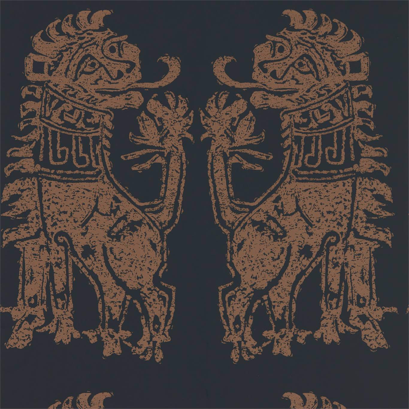 Sicilian Lion Wallpaper by Zoffany