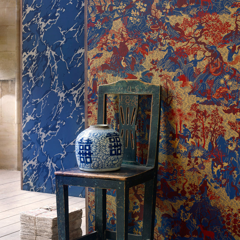 Avalonis Superwide Wallpaper by Zoffany (Sold per Lineal Metre)