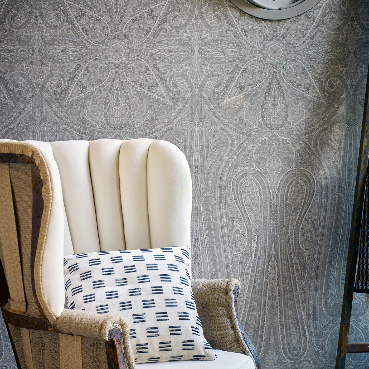 Grand Paisley Wallpaper Panel by Zoffany