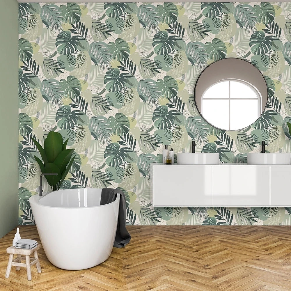 Abstract Jungle Wallpaper by Brand McKenzie
