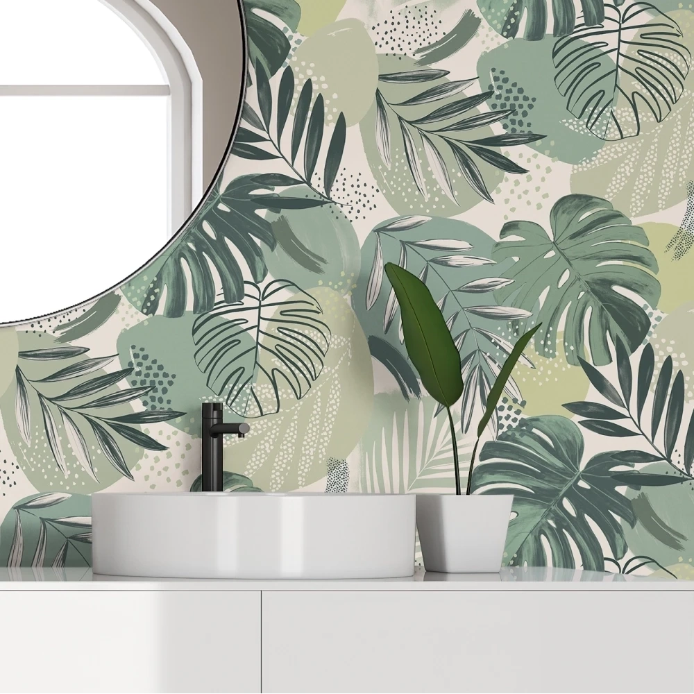 Abstract Jungle Wallpaper by Brand McKenzie