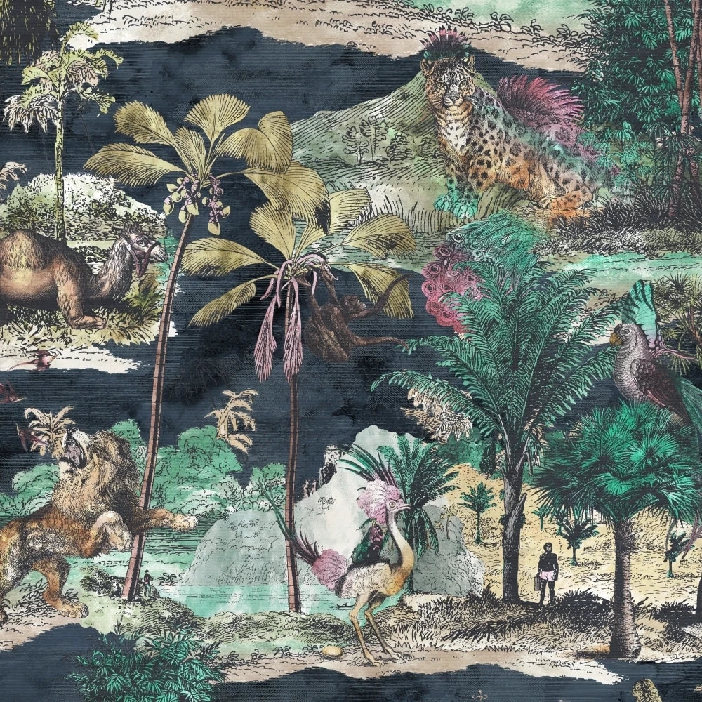 Animal Islands Wallpaper by Brand McKenzie