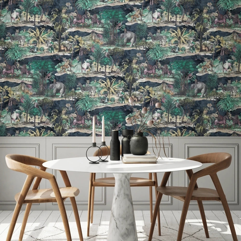 Animal Islands Wallpaper by Brand McKenzie