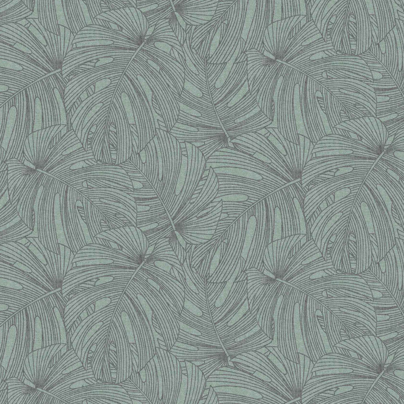 L'Aventure Leaf Wallpaper by Arte