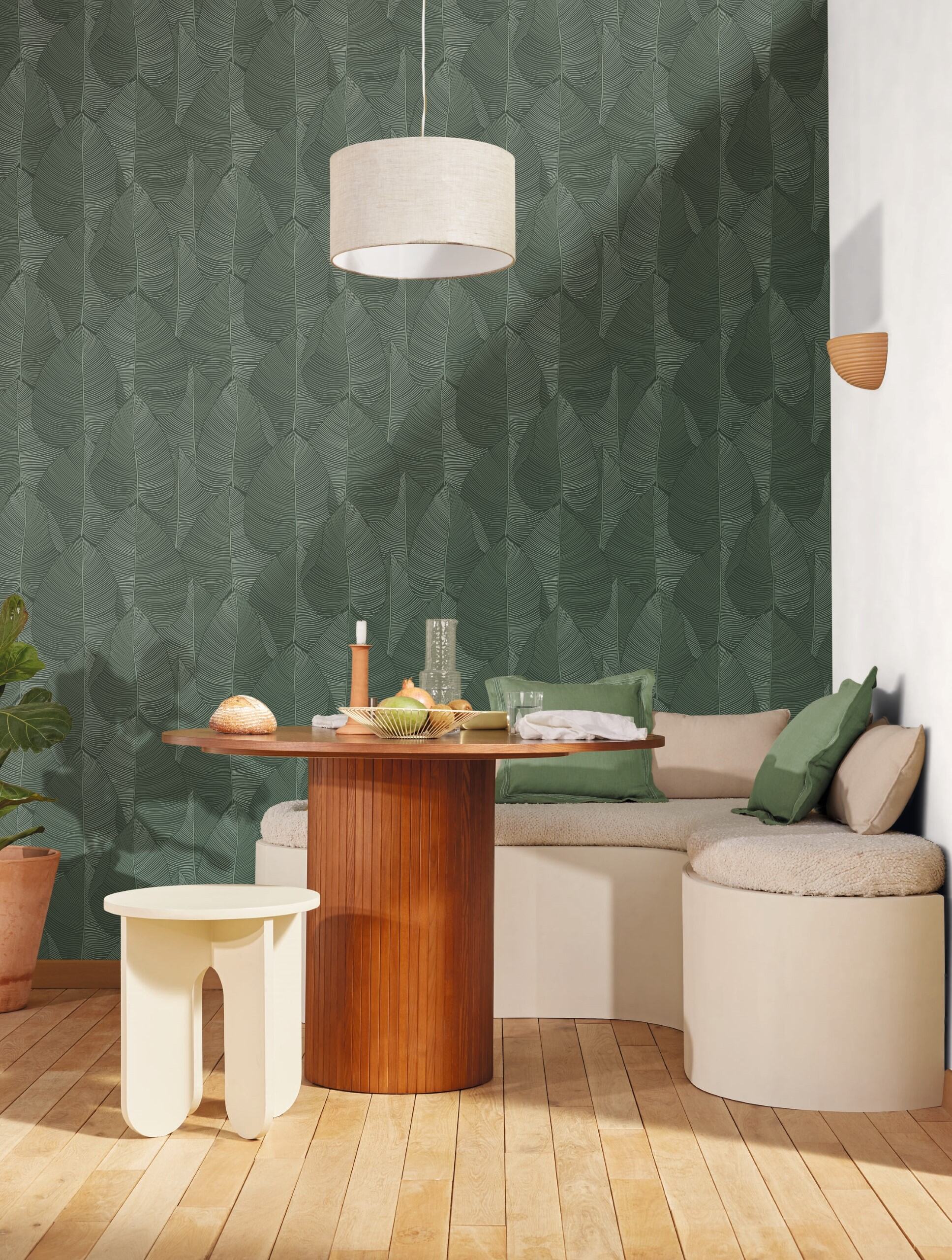 Nuance Leaf Wallpaper