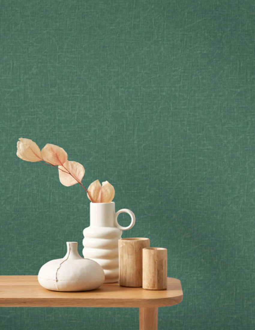 Java Washed Linen Wallpaper