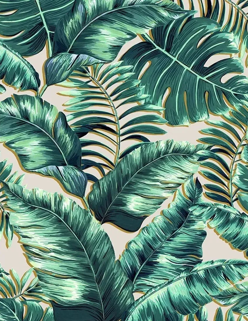 Banana Leaves Standard Wallpaper