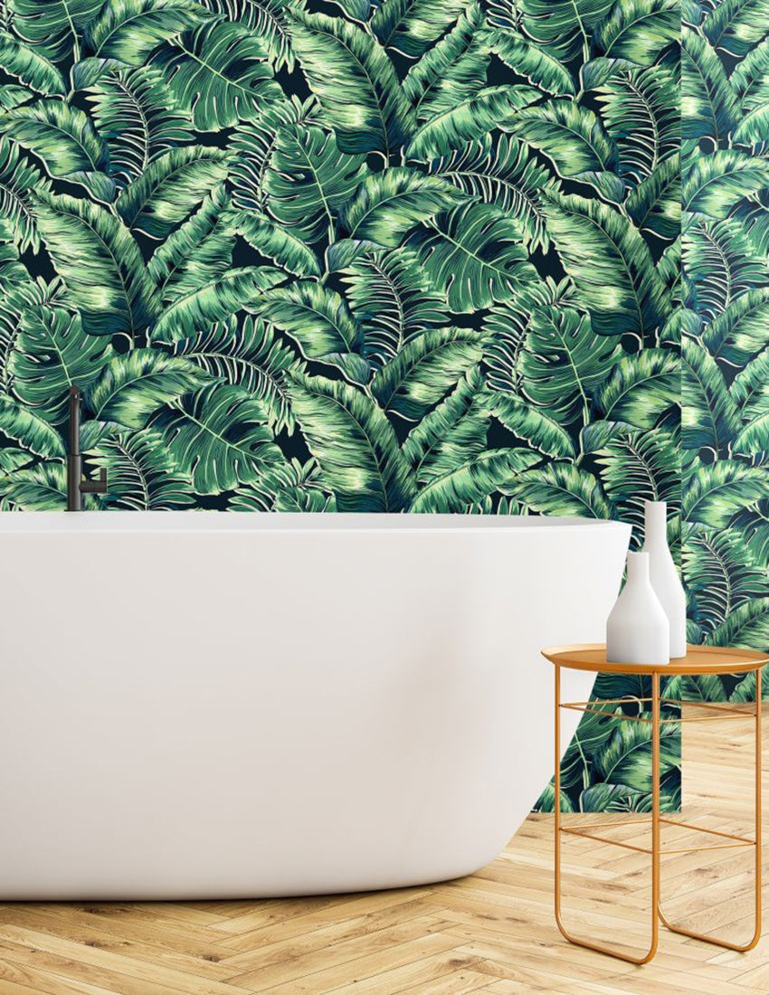 Banana Leaves Standard Wallpaper