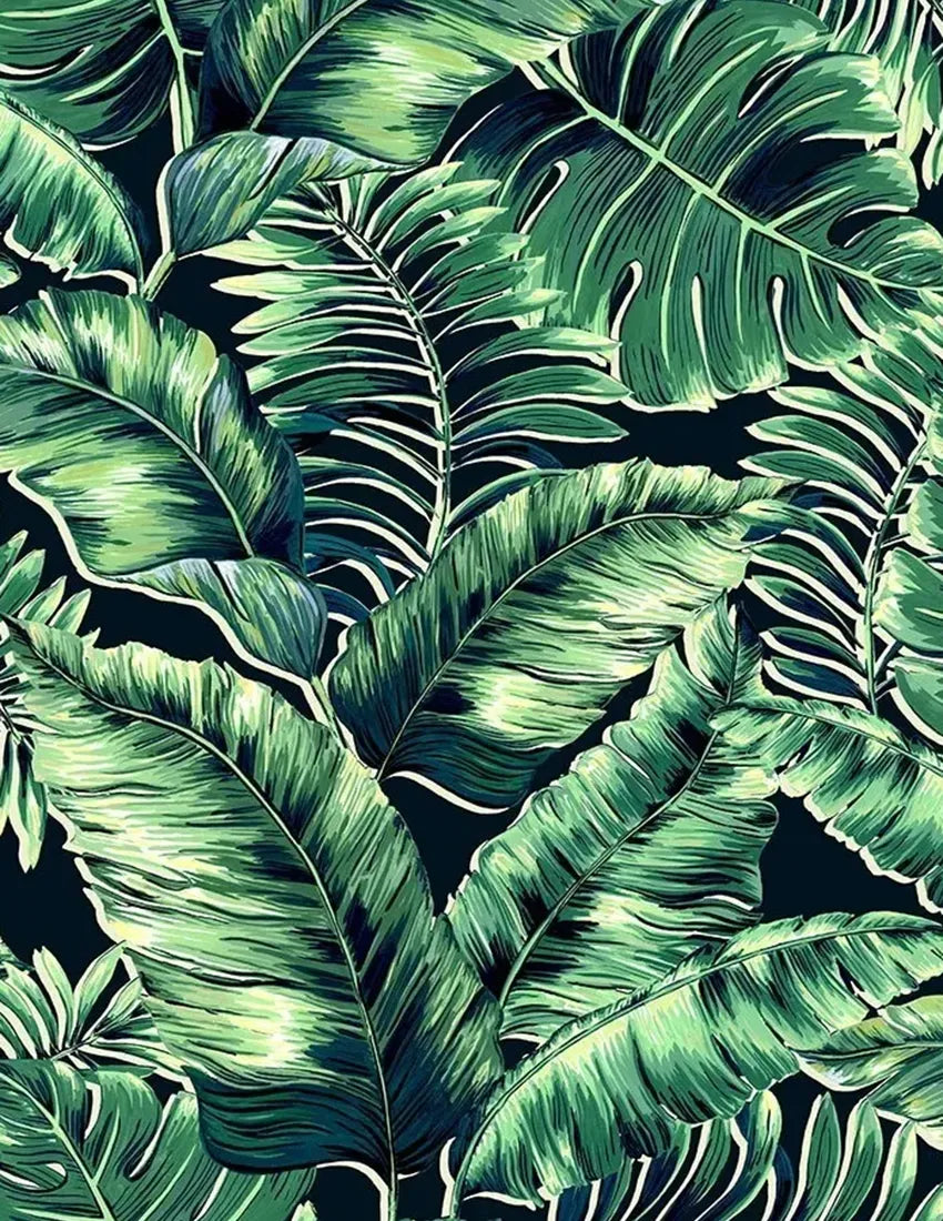 Banana Leaves Standard Wallpaper
