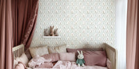 Cute Westie Dogs Mural by HappyWall