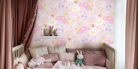 Happy Fun Garden Mural by HappyWall