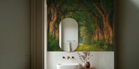 Soft Morning Light at the Acacias Mural by HappyWall