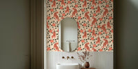 Vintage Chinese Tigers and Florals by HappyWall