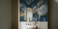 Fancy Faux Marble  Mural by HappyWall