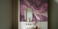 Fancy Faux Marble  Mural by HappyWall