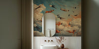 Free Falling Mural by HappyWall