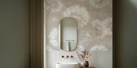 Delicate Dandelion Pattern Mural by HappyWall