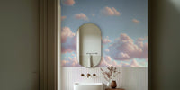 Ethereal Cloud Drift Mural by HappyWall
