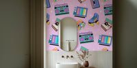 Nineties Kid Mural by HappyWall