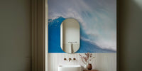 Surfing Jaws Mural by HappyWall
