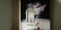 Cloud Dancer Mural by HappyWall