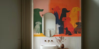 Canine Journey Mural by HappyWall