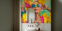 Ageless Confidence Style Icon Portrait Mural by HappyWall