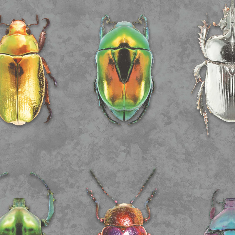Beetle Jewels Wallpaper by Woodchip & Magnolia