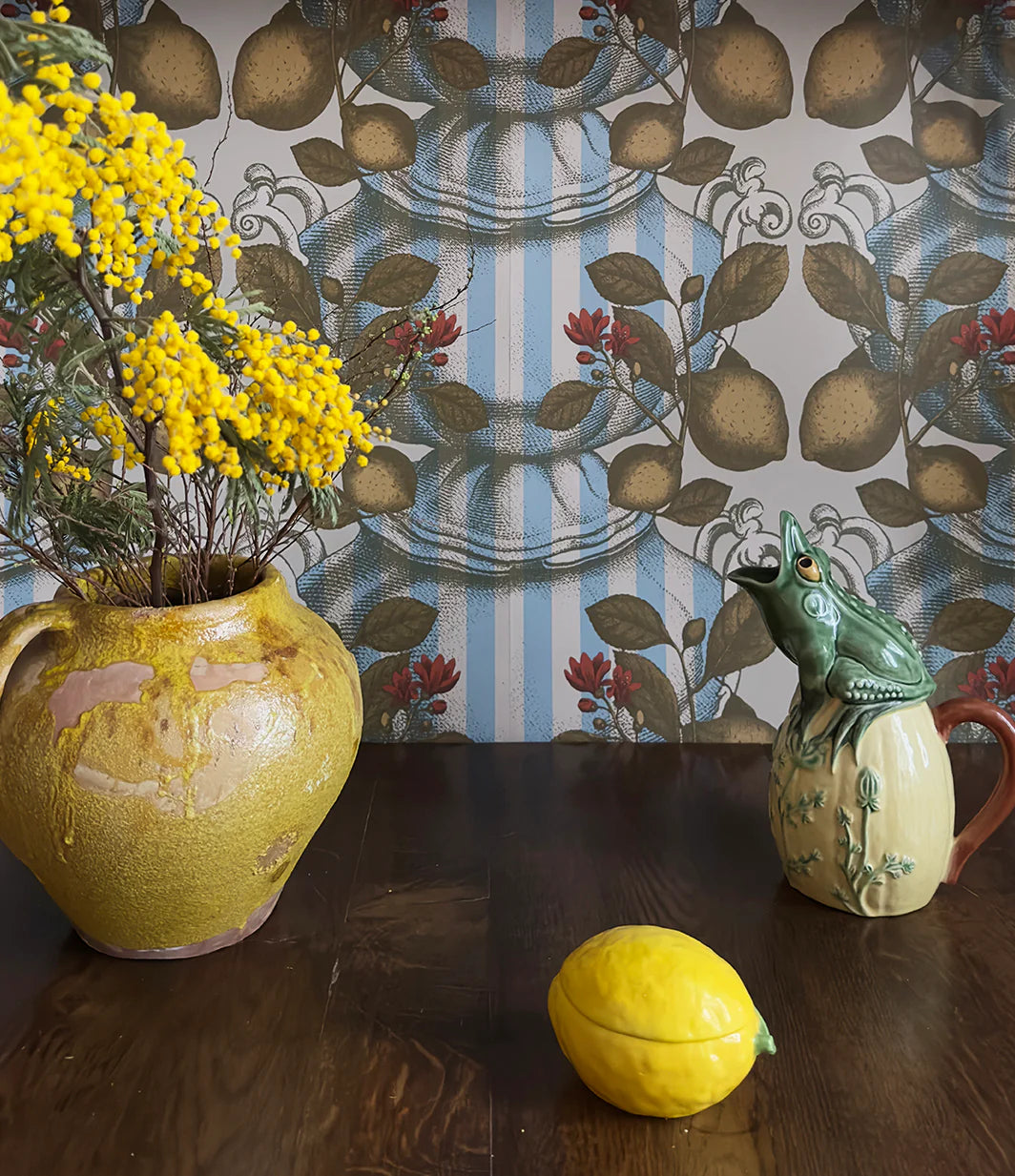 Limoncello wallpaper by Studio Lisa Bengtsson