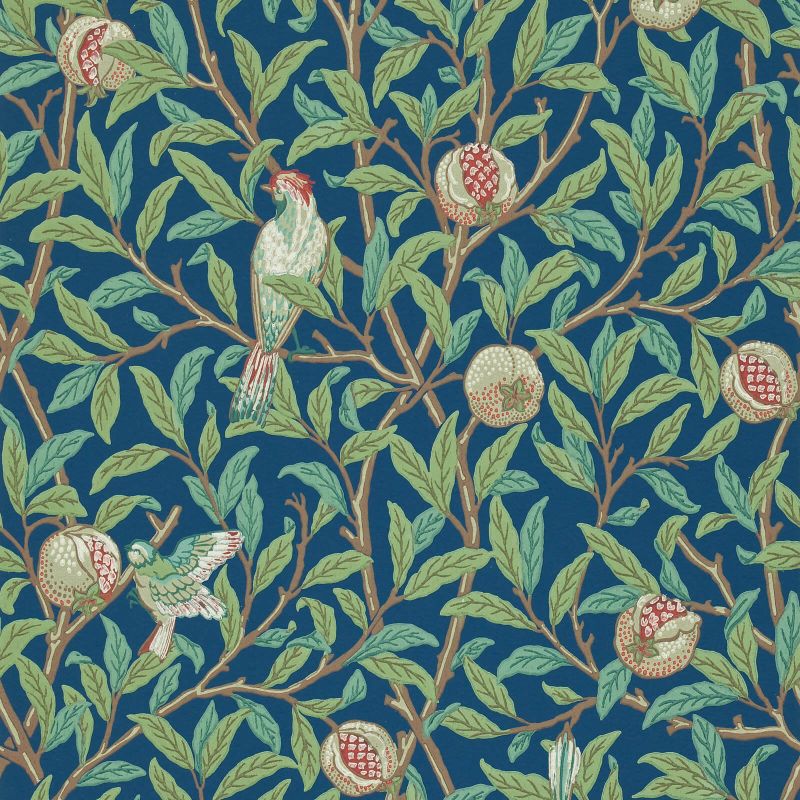 Bird & Pomegranate Wallpaper by Morris & Co