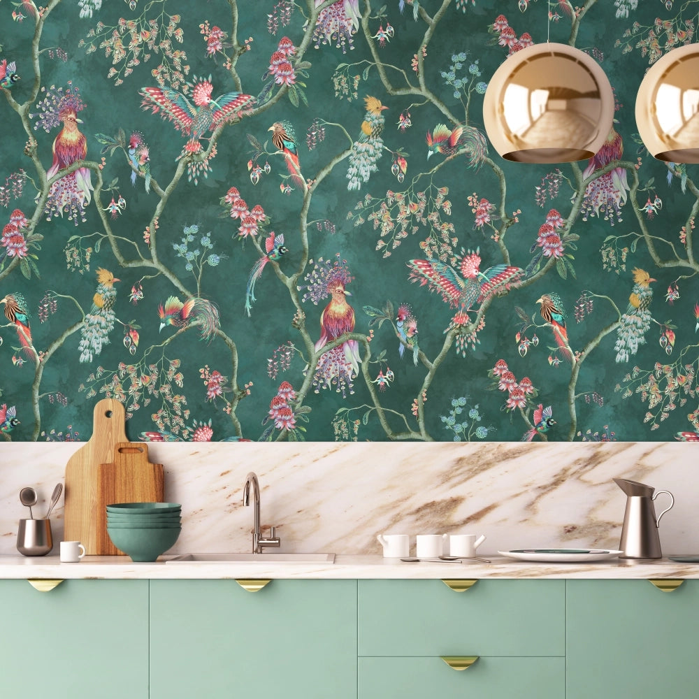 Birds in Paradise Wallpaper by Brand McKenzie