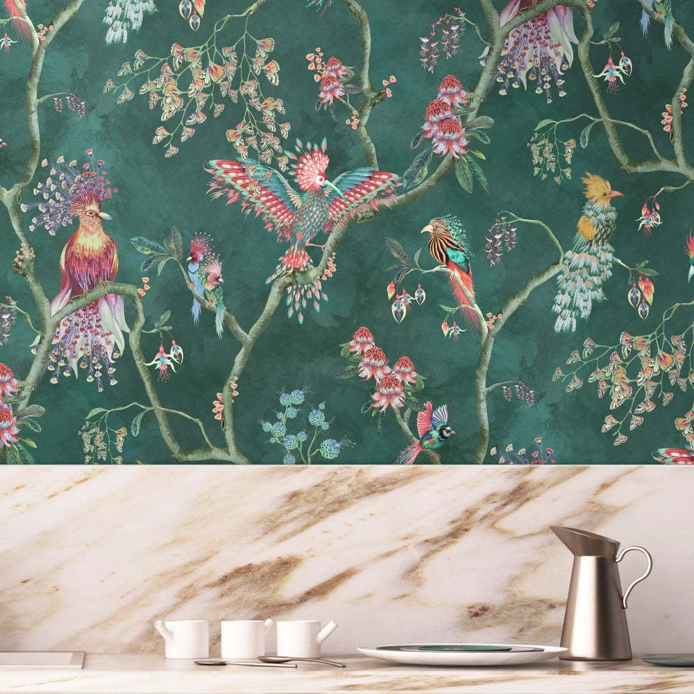 Birds in Paradise Wallpaper by Brand McKenzie