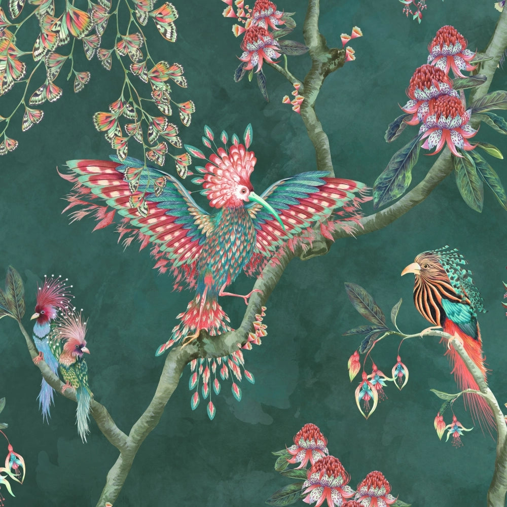Birds in Paradise Wallpaper by Brand McKenzie
