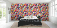 70s Roller Disco Mural by HappyWall
