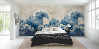 Oceanic Wave Adventure Mural by HappyWall