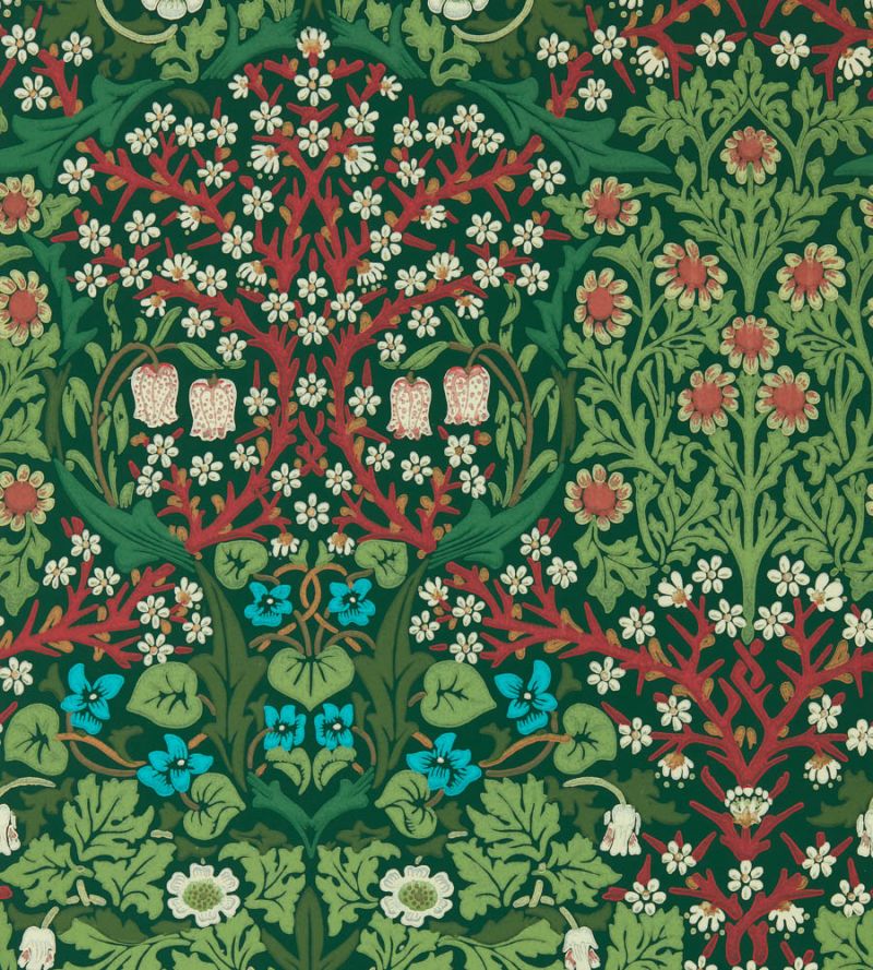 Blackthorn Wallpaper by Morris & Co