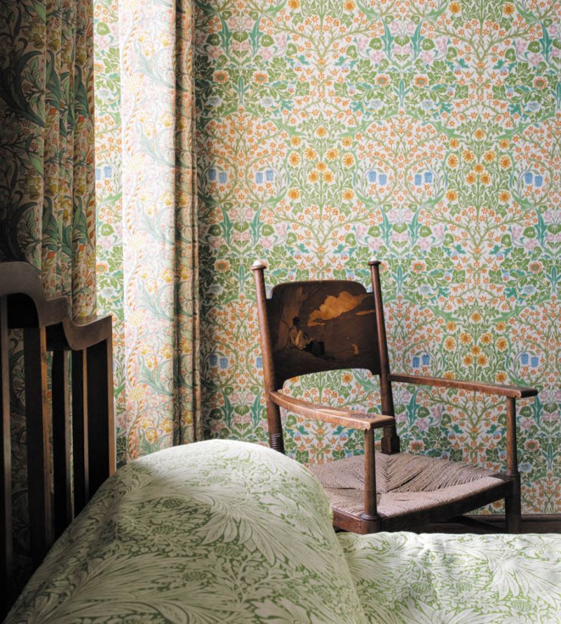 Blackthorn Wallpaper by Morris & Co