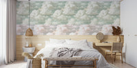 Ethereal Cloud Dancer Mural by HappyWall