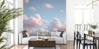 Ethereal Cloud Drift Mural by HappyWall