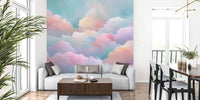 Colorful Dreamy Skies Mural by HappyWall