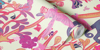 Capuchin Monkeys Mural by HappyWall
