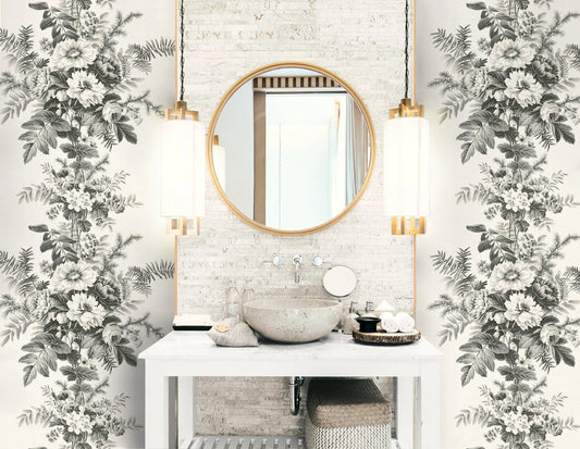 Saracens Grasscloth Wallpaper by Carl Robinson