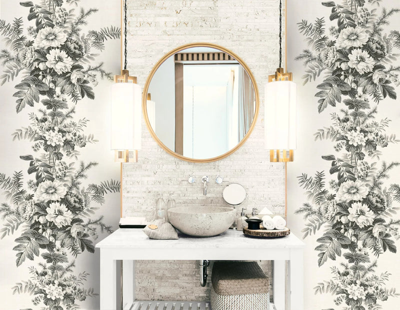 Saracens Grasscloth Wallpaper by Carl Robinson