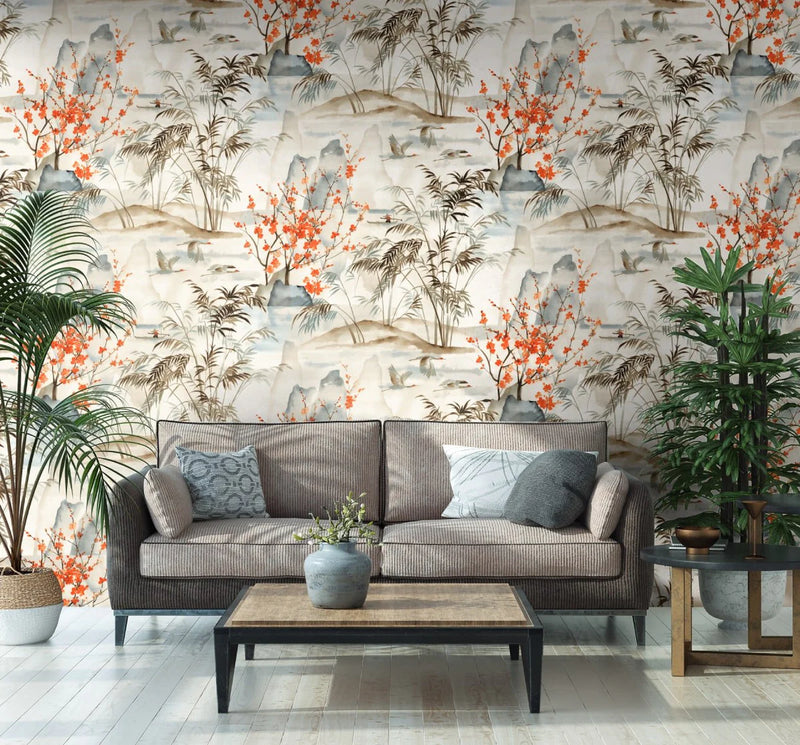 Sise Lane Grasscloth Wallpaper by Carl Robinson