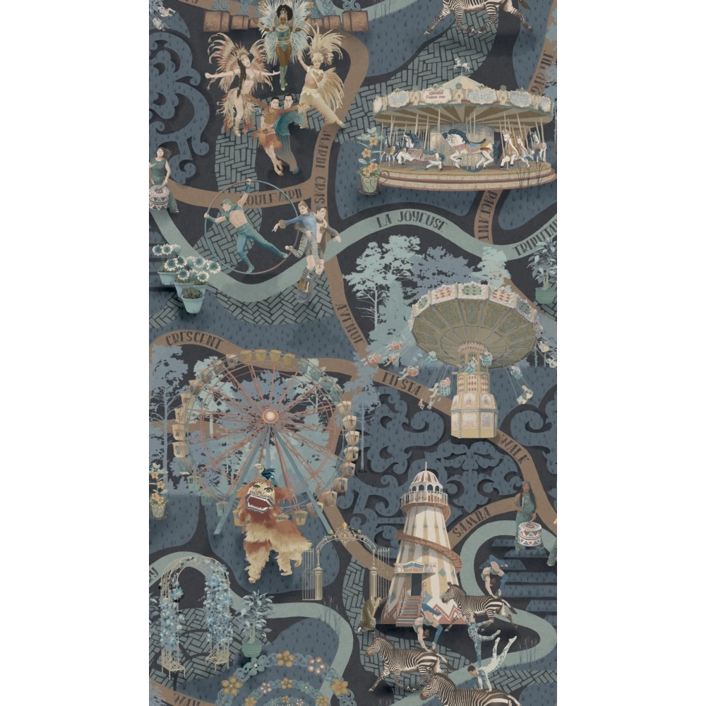 Carnival Map Wallpaper by Brand McKenzie