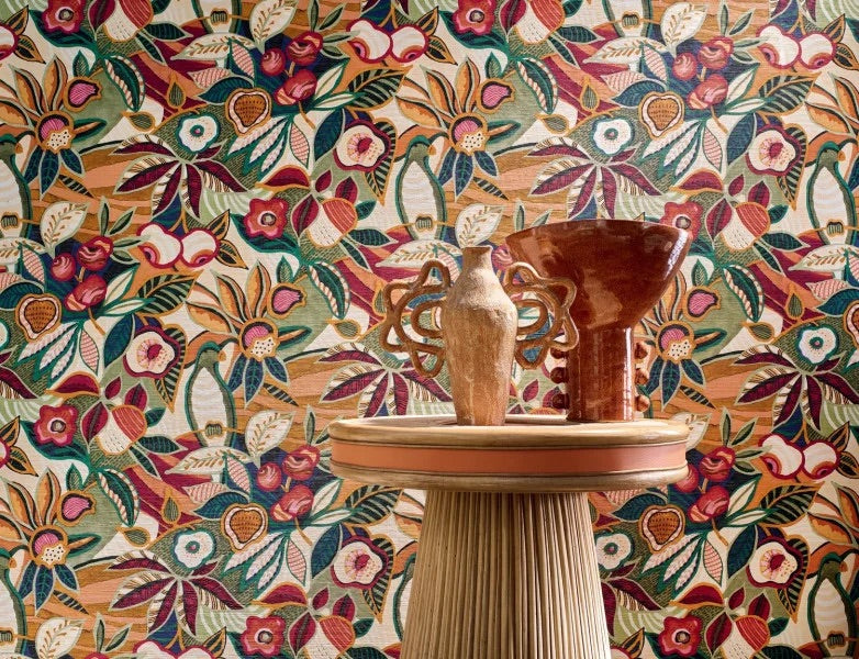 Tehuana Wallpaper by Casamance