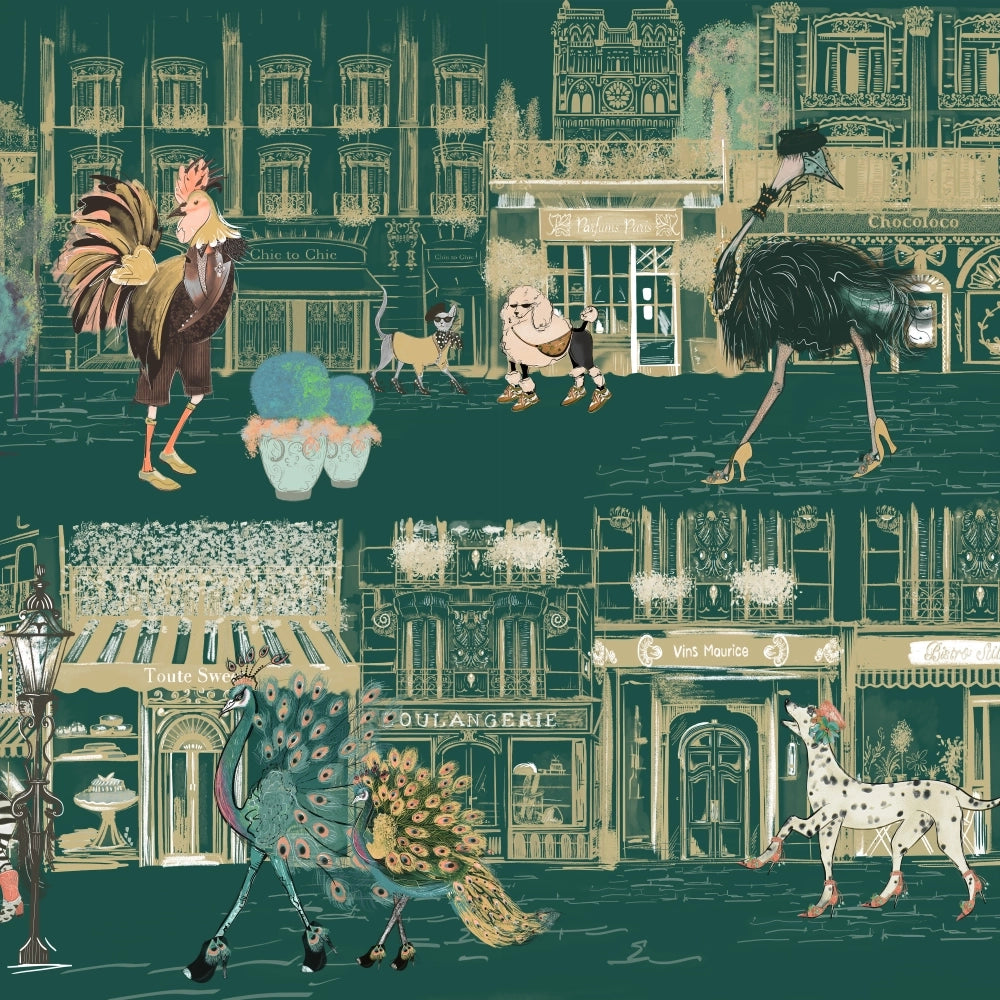 Catwalk Wallpaper by Brand McKenzie