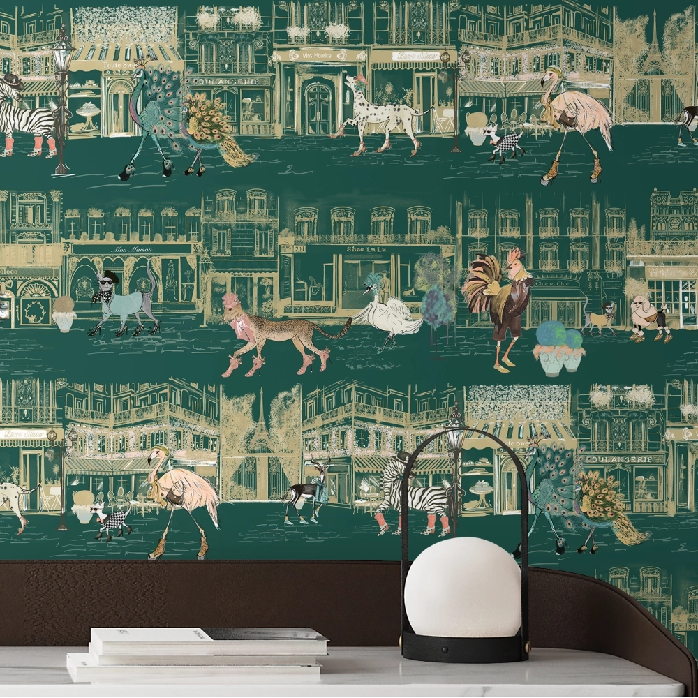 Catwalk Wallpaper by Brand McKenzie